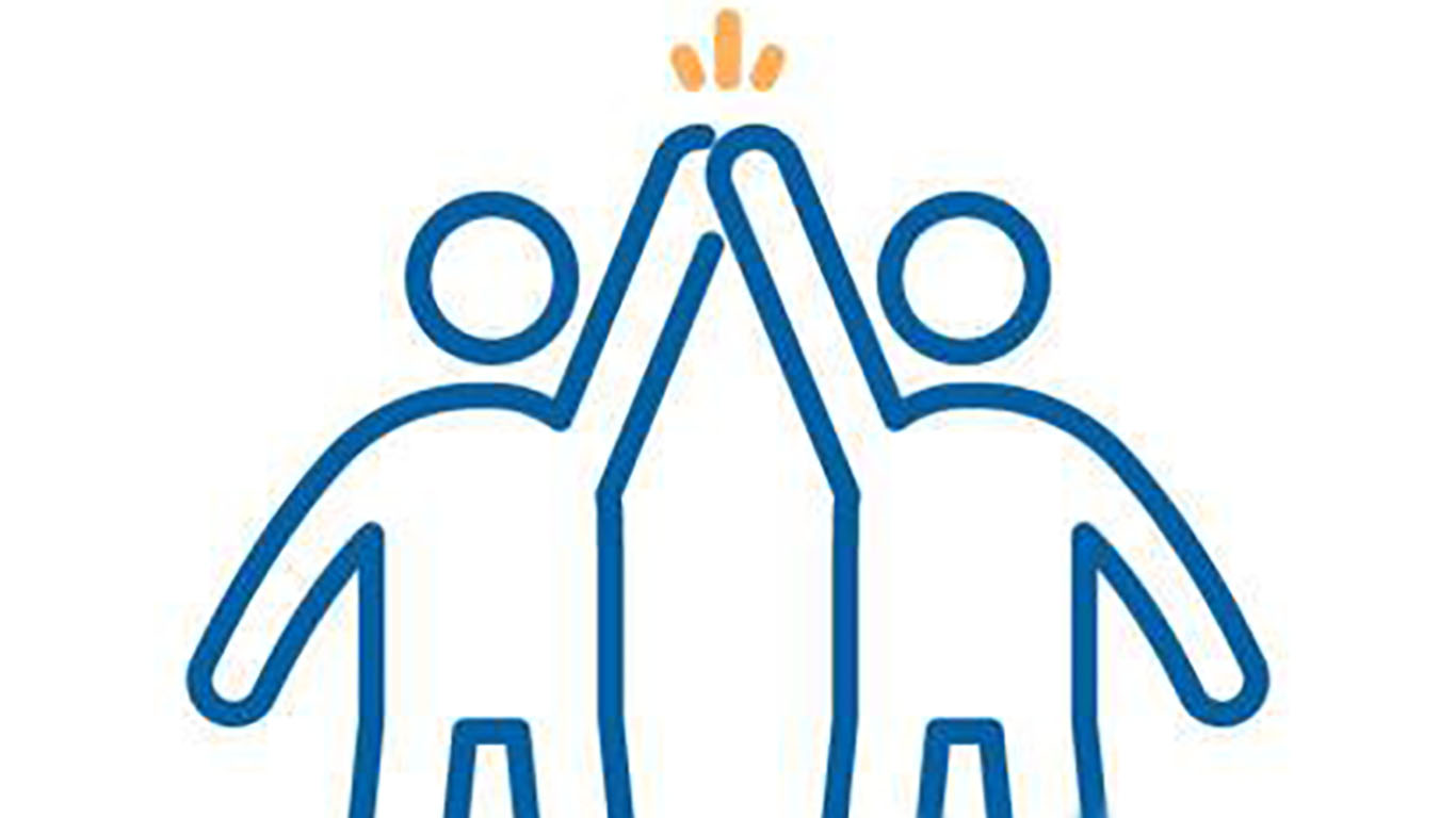 Image of two stick figures giving eachother a highfive